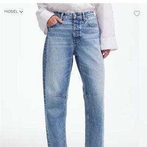 Madewell Darted Barrel-Leg Jeans